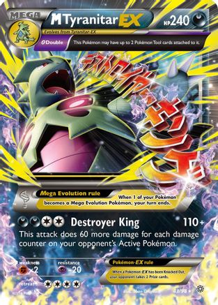 M Tyranitar EX 043/98 [XY  Ancient Origins]  - Holofoil