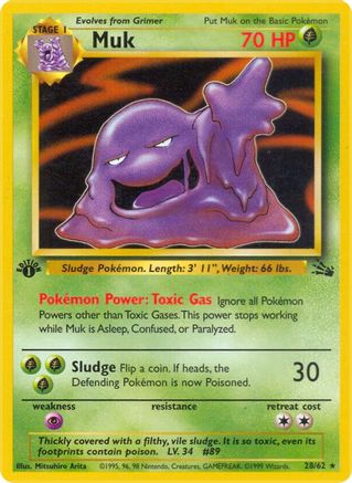Muk (28) 028/62 [Fossil]  - 1st Edition