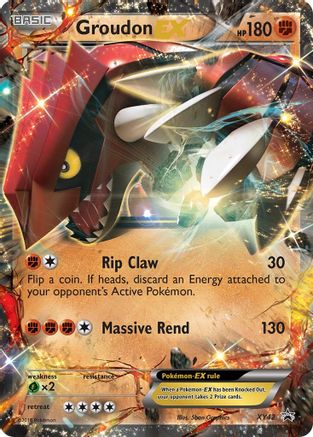 Groudon EX XY42 [XY Promos]  - Holofoil
