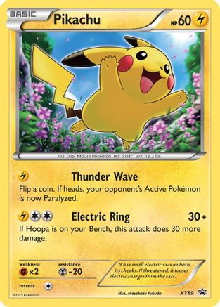 Pikachu (Collector Chest) XY89 [XY Promos]  - Holofoil