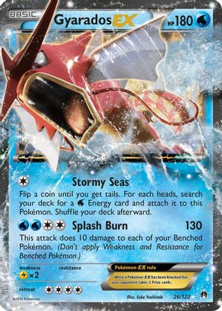Gyarados EX 026/122 [XY  BREAKpoint]  - Holofoil