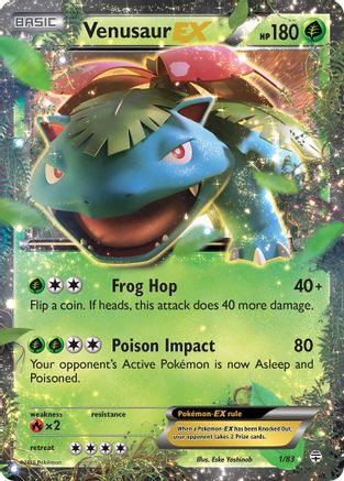 Venusaur EX 001/83 [Generations]  - Holofoil