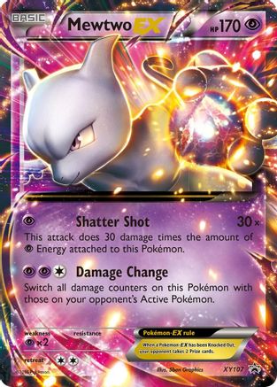 Mewtwo EX XY107 [XY Promos]  - Holofoil