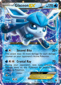 Glaceon EX 020/124 [XY  Fates Collide]  - Holofoil