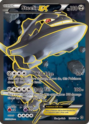 Steelix EX (Full Art) 108/114 [XY  Steam Siege]  - Holofoil