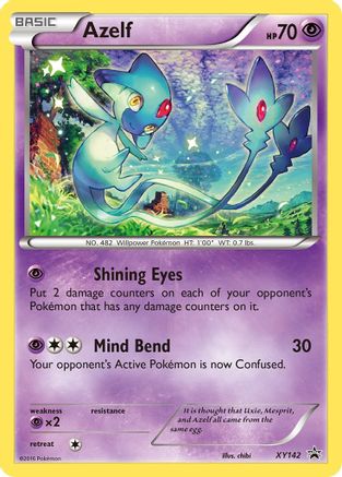 Azelf XY142 [XY Promos]  - Holofoil
