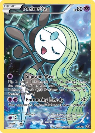 Meloetta XY120 [XY Promos]  - Holofoil
