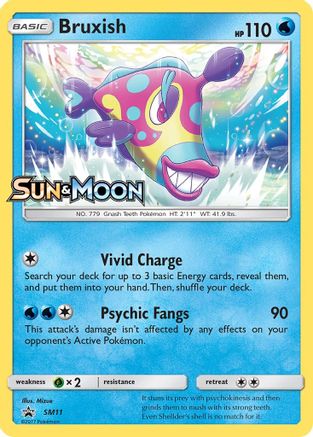 Bruxish SM11 [SM Promos]  - Holofoil