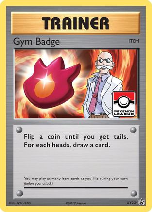Gym Badge (Blaine) XY209 [XY Promos]  - Holofoil