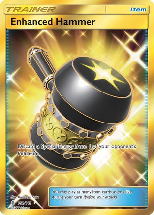 Enhanced Hammer (Secret) 162/145 [SM  Guardians Rising]  - Holofoil