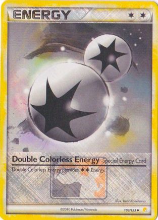 Double Colorless Energy 103/123 [League & Championship Cards]  - Reverse Holofoil