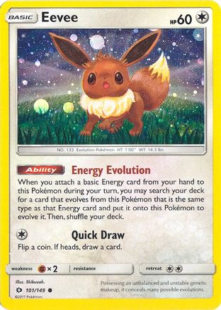 Eevee 101/149 [Miscellaneous Cards & Products]  - Holofoil