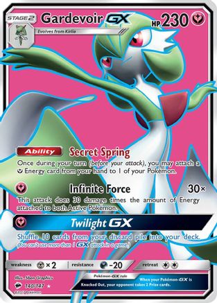 Gardevoir GX (Full Art) 140/147 [SM  Burning Shadows]  - Holofoil