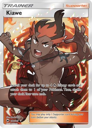 Kiawe (Full Art) 144/147 [SM  Burning Shadows]  - Holofoil