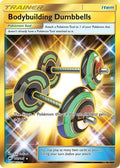 Bodybuilding Dumbbells (Secret) 161 [SM  Burning Shadows]  - Holofoil