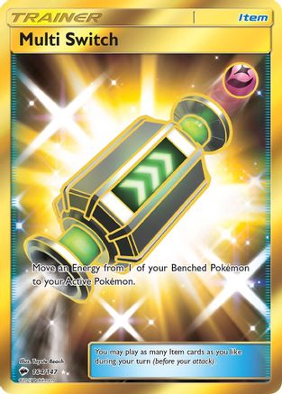 Multi Switch (Secret) 164 [SM  Burning Shadows]  - Holofoil
