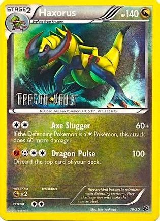 Haxorus 016/20 [Blister Exclusives]  - Holofoil