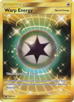 Warp Energy (Secret) 123 [SM  Crimson Invasion]  - Holofoil
