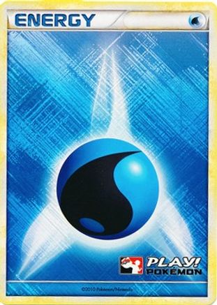 Water Energy (2010 Play! Pokemon) [League & Championship Cards]  - Holofoil