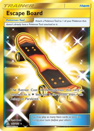 Escape Board (Secret Rare) 167 [SM  Ultra Prism]  - Holofoil