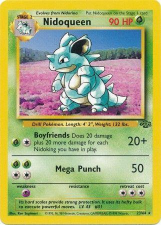 Nidoqueen (23) 023/64 [Jungle]  - Unlimited