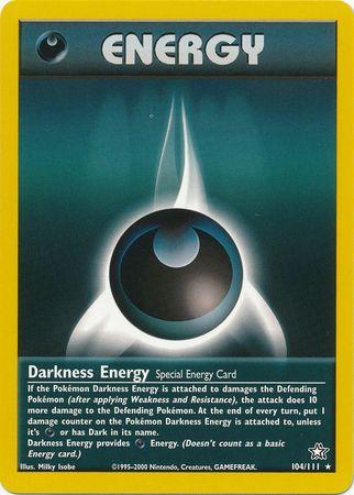 Darkness Energy 104/111 [Neo Genesis]  - Unlimited