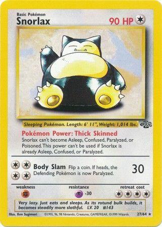Snorlax (27) 027/64 [Jungle]  - Unlimited