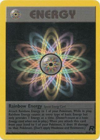 Rainbow Energy (80) 080/82 [Team Rocket]  - Unlimited