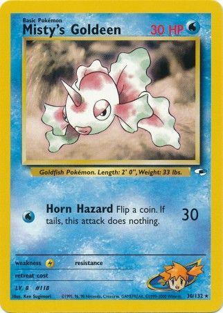 Misty's Goldeen (30) 030/132 [Gym Heroes]  - Unlimited