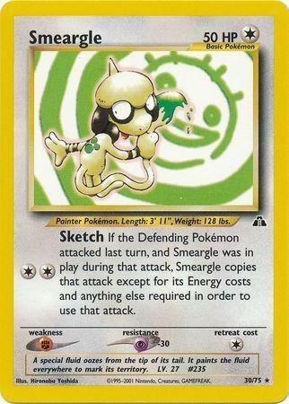 Smeargle (30) 030/75 [Neo Discovery]  - Unlimited