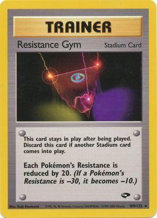 Resistance Gym 109/132 [Gym Challenge]  - Unlimited