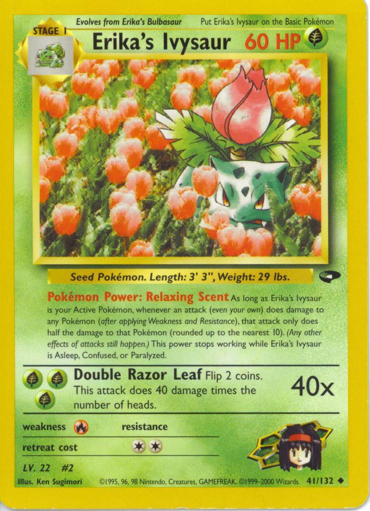 Erika's Ivysaur 041/132 [Gym Challenge]  - Unlimited
