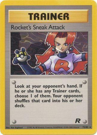 Rocket's Sneak Attack (72) 072/82 [Team Rocket]  - Unlimited