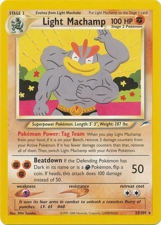 Light Machamp 025/105 [Neo Destiny]  - Unlimited