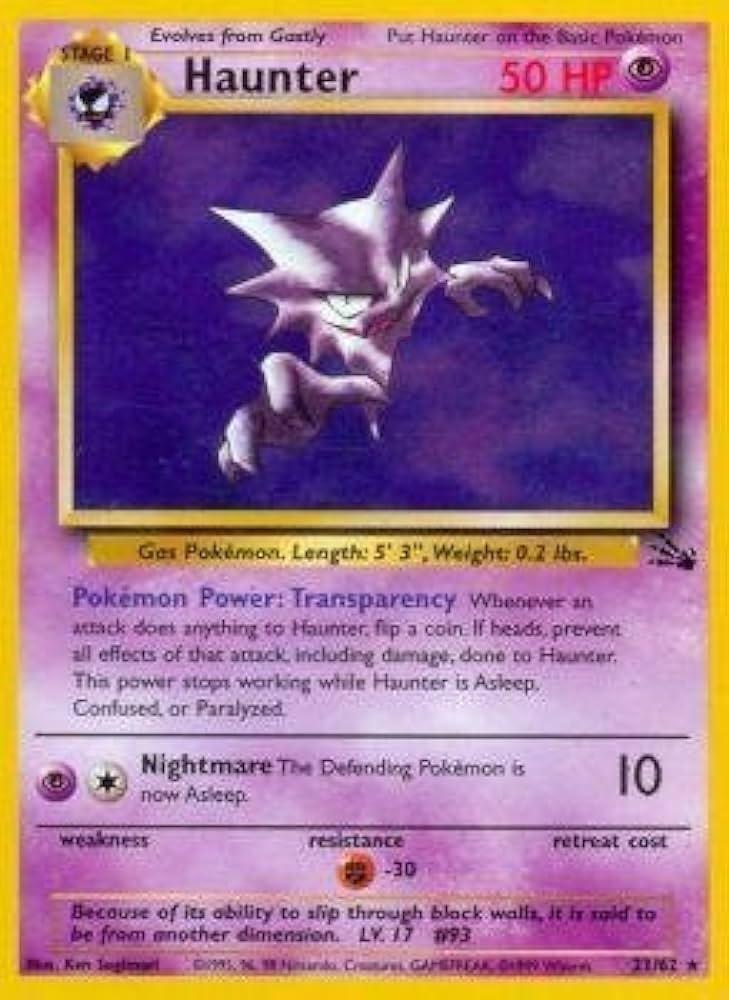 Haunter (21) 021/62 [Fossil]  - Unlimited