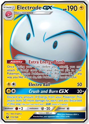 Electrode GX (Full Art) 155 [SM  Celestial Storm]  - Holofoil