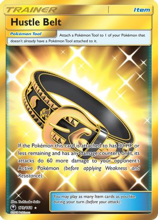 Hustle Belt (Secret) 179 [SM  Celestial Storm]  - Holofoil