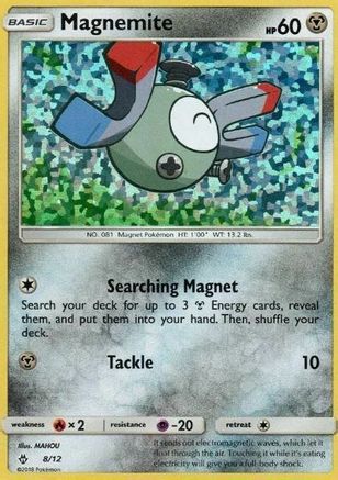Magnemite 008/12 [McDonalds Promos 2018]  - Holofoil