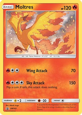 Moltres SM143 [SM Promos]  - Holofoil