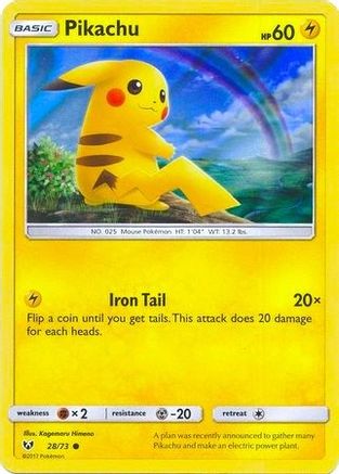 Pikachu 028/73 [Miscellaneous Cards & Products]  - Holofoil