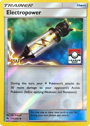 Electropower 172/214 [League & Championship Cards]  - Reverse Holofoil
