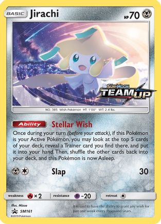 Jirachi SM161 [SM Promos]  - Holofoil