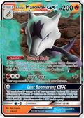 Alolan Marowak GX SM187 [SM Promos]  - Holofoil