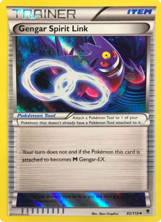 Gengar Spirit Link 095/119 [Miscellaneous Cards & Products]  - Holofoil