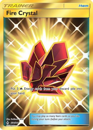 Fire Crystal (Secret) 231 [SM  Unbroken Bonds]  - Holofoil