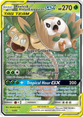 Rowlet & Alolan Exeggutor GX 001/236 [SM  Unified Minds]  - Holofoil