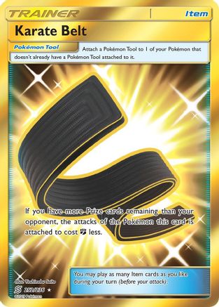 Karate Belt (Secret) 252 [SM  Unified Minds]  - Holofoil
