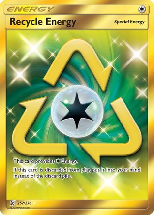 Recycle Energy (Secret) 257 [SM  Unified Minds]  - Holofoil