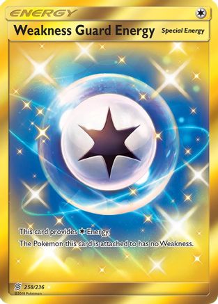 Weakness Guard Energy (Secret) 258/236 [SM  Unified Minds]  - Holofoil