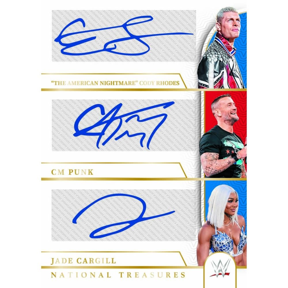 2024 Panini National Treasures WWE Hobby Box